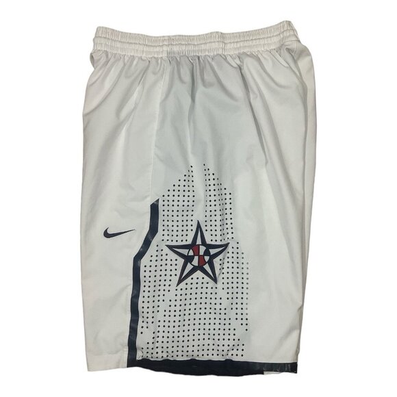 NIKE TEAM USA BASKETBALL SHORTS 2010 FIBA OLYMPICS 2X white